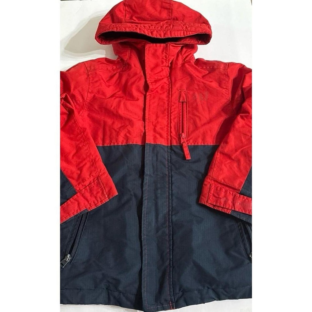 Abercrombie Kids Winter Jacket (Sz. 5/6) Red & Navy Jacket